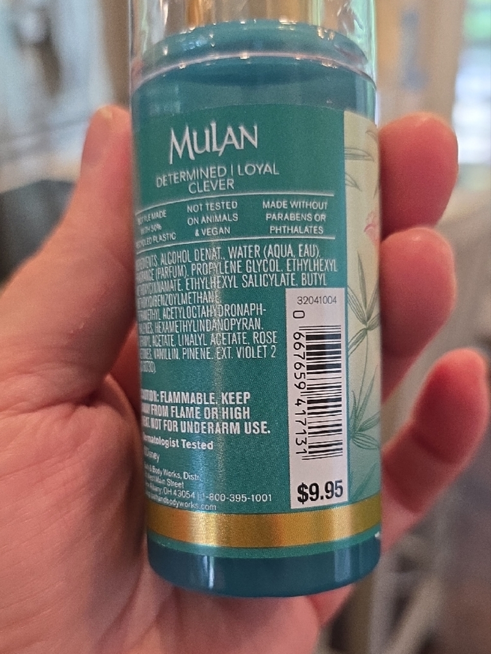 Bath & Body Works Disney Princess Mulan Gentle Foaming Hand Soap - Teal - Picture 3 of 8